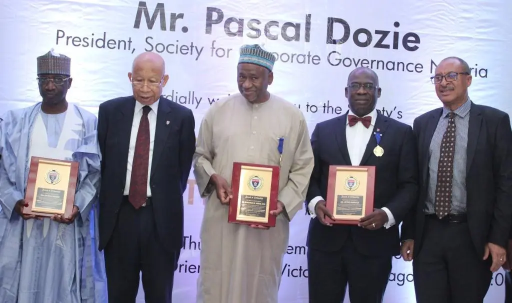 Corporate Governance Society Inducts Polaris Bank Chairman