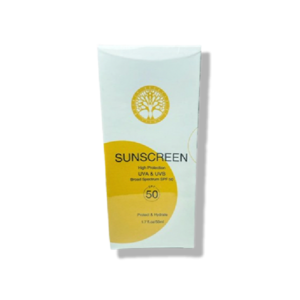 Beauty of April sunscreen SPF50 in a tube